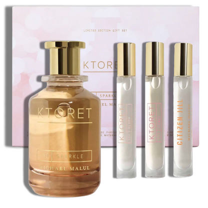 Ktoret 293 Sparkle Michael Malul EDP 100ml/3.4ozSet 4 Pzas  Women's Set