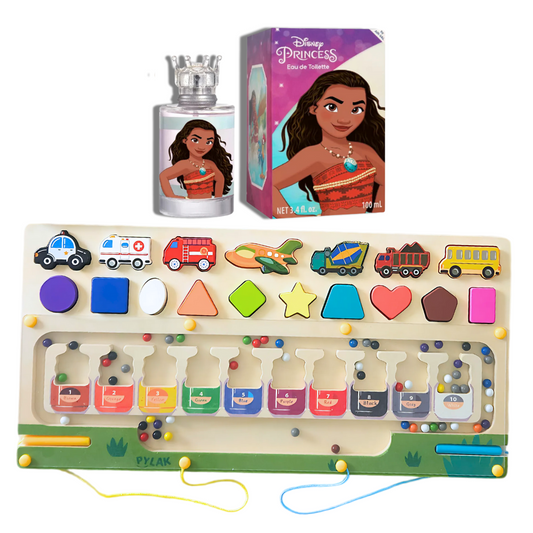 Magnetic Maze 3 in 1 + Girl fragrance Moana Disney EDT 3.4oz