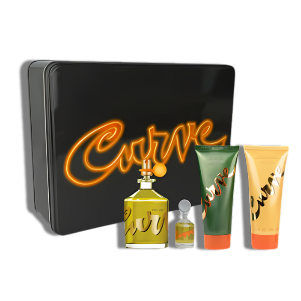 Liz Claiborne Curve EDC Set 4 pzas Men's Set