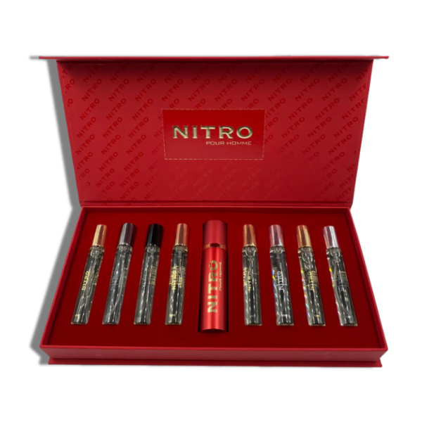Nitro Mini Dumont EDP 0.34oz Set de 9 Pzas Men's Set