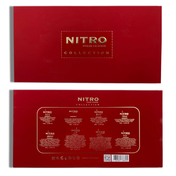 Nitro Mini Dumont EDP 0.34oz Set de 9 Pzas Men's Set