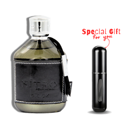 Nitro Black Dumont EDP 3.4oz c/Refillable travel spray