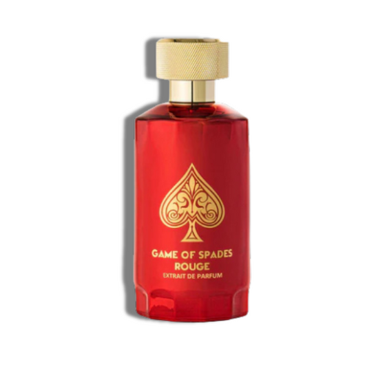 Game of Spades Rouge Extrait Jo Milano Paris Parfum 3.4oz c/Refillable travel spray
