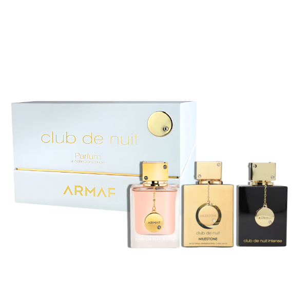 Mini Club de Nuit Woman| Intense| Milestone Armaf EDP 1.0oz Set 3 pzas