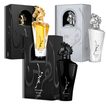 Maahir Lataffa EDP 100ml/3.4ozSet 6 pzas Men's Set