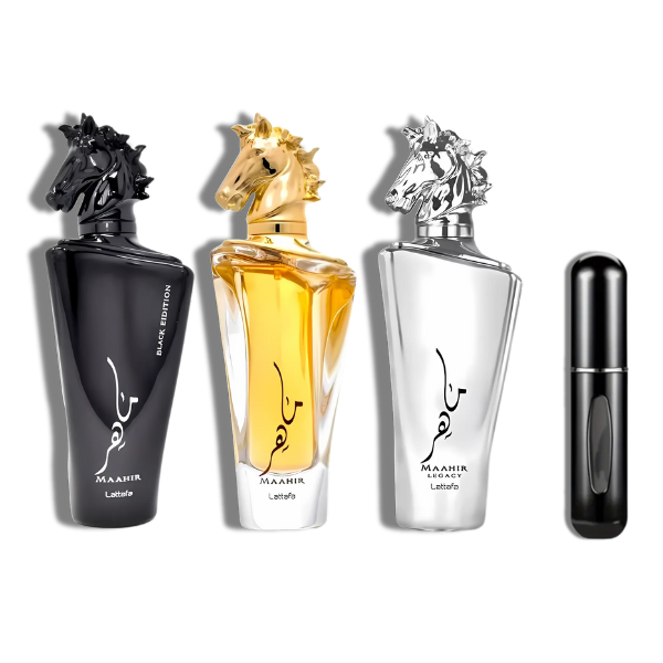 Maahir Lataffa EDP 100ml/3.4ozSet 6 pzas Men's Set
