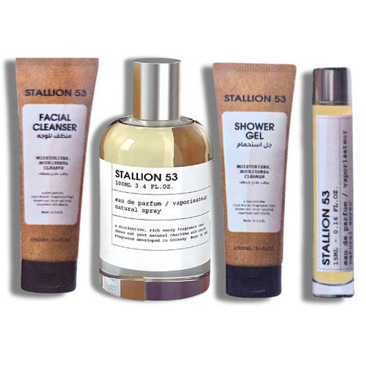 Stallion 53 Unisex EDP 4.0oz Set 4 Pzas