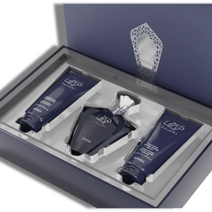 Turathi Blue Afnan EDP 100ml/3.4ozSet 3 Pzas  Men's Set