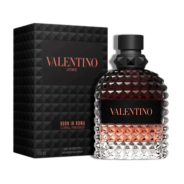 Coral Fantasy Uomo Born In Roma Valentino EDP 3.3oz  Men