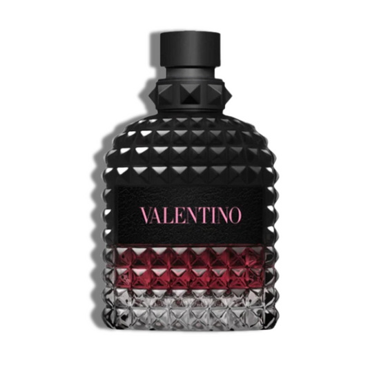 Uomo Born In Roma Intense Valentino EDP 3.4oz Men + Refillable travel spray
