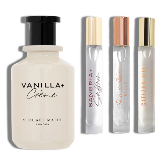Vanilla + Crème Michael Malul EDP 3.4oz Set 4 Pzas Women