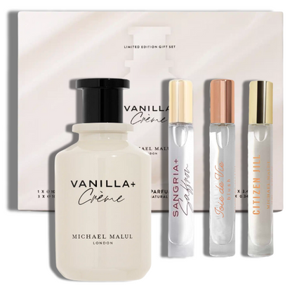 Vanilla + Crème Michael Malul EDP 100ml/3.4ozSet 4 Pzas  Women's Set