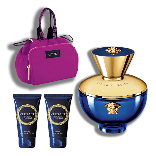 Dylan Blue Versace EDP Set 4 pzas