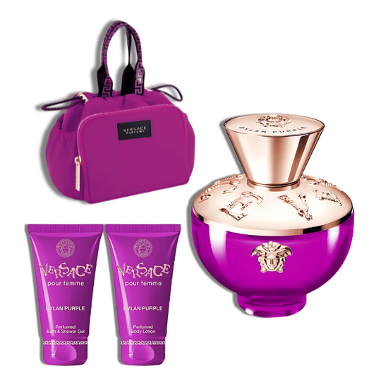 Dylan Purple Versace EDP Set 4 pzas
