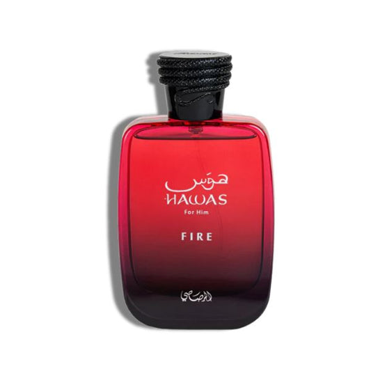 Hawas for Him Fire Rasasi EDP 3.4oz c/Refillable travel spray