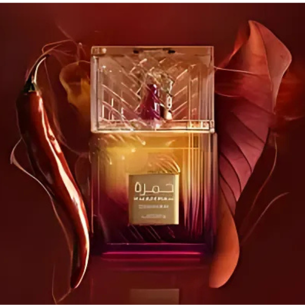 Khamrah Dukhan Lattafa EDP 3.4oz c/Refillable travel spray