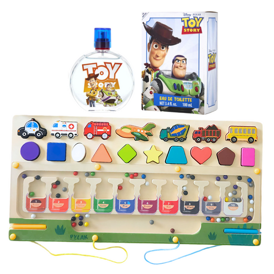 Magnetic Maze 3 in 1 + Boy fragrance Toy Story Disney EDT 3.4oz